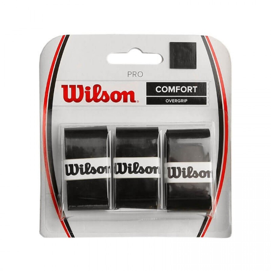 Blister Wilson 3 Overgrips Pro Negro