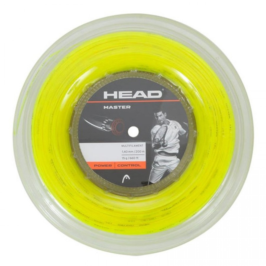 Bobina Cordaje 200m Head Master 1,40mm Amarillo