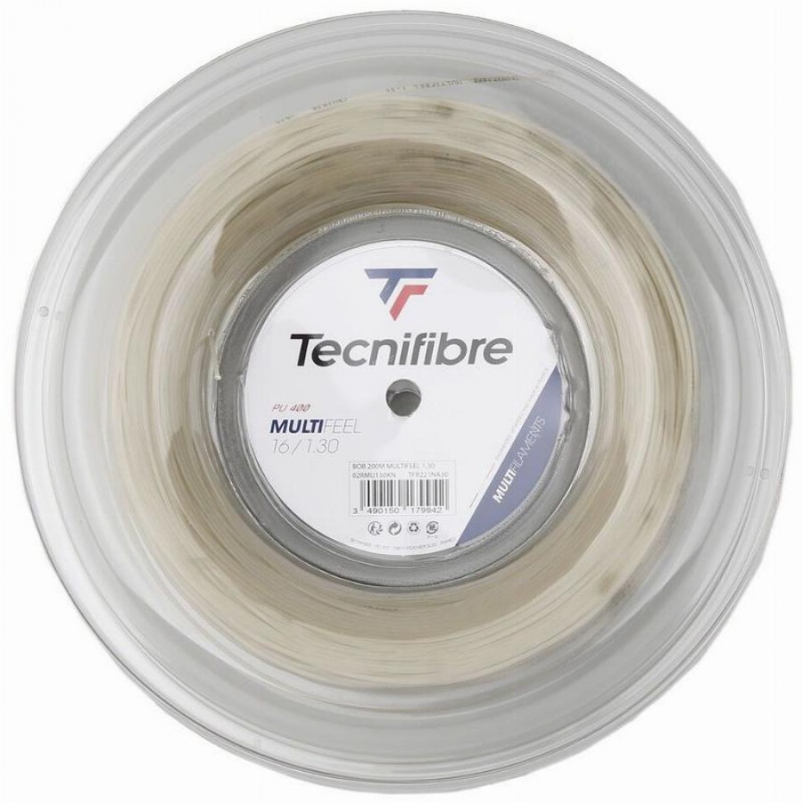 200m Tecnifibre Multifeel 1.30mm Moulinet Naturel