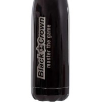 Botella Black Crown 0,75L Negro