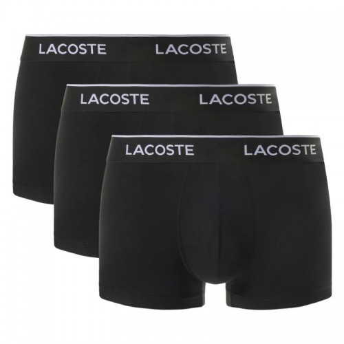 Boxers Lacoste Negro 3 Unidades