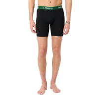 Lacoste Black Green Boxers 3 Units
