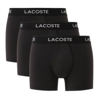 Boxers Lacoste Pique Negro 3 Unidades