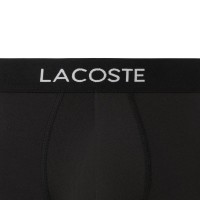 Boxers Lacoste Pique Negro 3 Unidades