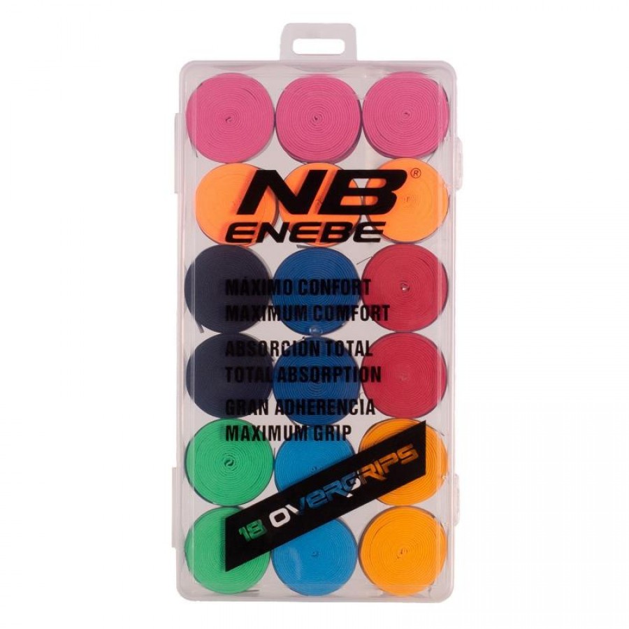 Caja Enebe Liso Multicolor 18 Overgrips