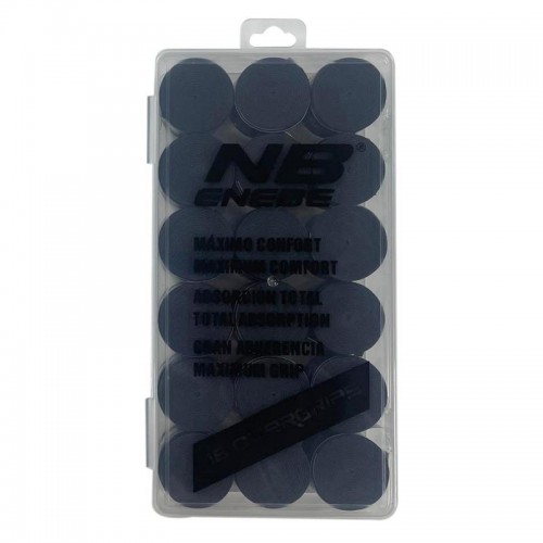 Caja Enebe Liso Negro 18 Overgrips