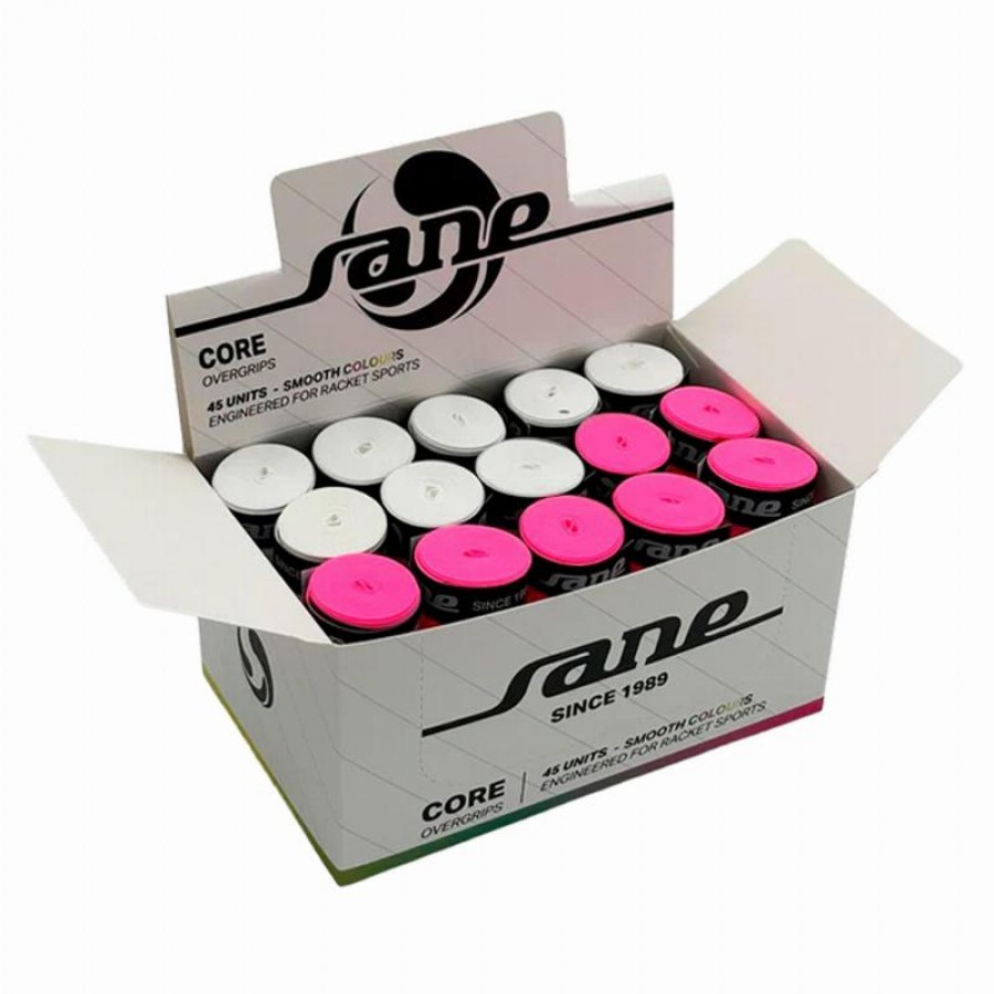 Sane Core Smooth Multicolor Overgrips Caixa 45 Unidades