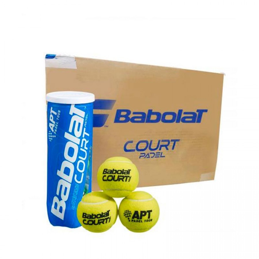 Cajon 72 Pelotas - 24 Boats of 3 pcs Babolat Court Padel PADELPOINT Cajon 72 Pelotas - 24 Boats of 3 pcs Babolat Court Padel
