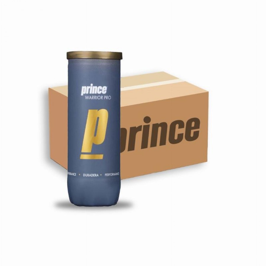 Boite 72 Boules - 24 Bocaux de 3 pcs - Prince Warrior Pro PADELPOINT Boite 72 Boules - 24 Bocaux de 3 pcs - Prince Warrior Pro