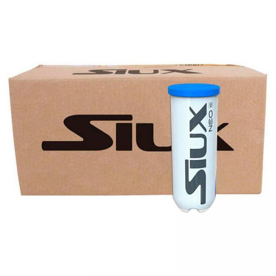Boite 72 Balles - 24 Bidons de 3 pcs - Siux Neo Speed PADELPOINT Boite 72 Balles - 24 Bidons de 3 pcs - Siux Neo Speed