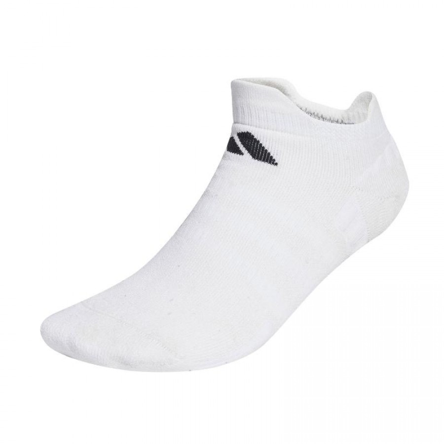Adidas Tennis Low Socks White Black 1 Pair PADELPOINT
