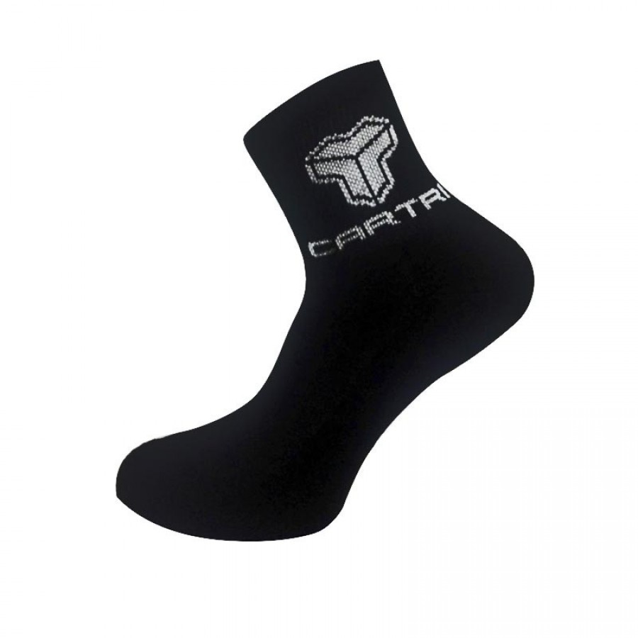 Calcetines Cartri Ace Negro 1 Par | Tienda Online PADEL POINT Calcetines Cartri Ace Negro 1 Par - Barata Oferta Outlet