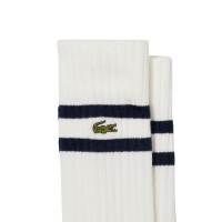 Lacoste High Cut Navy White Socks 2 Pairs