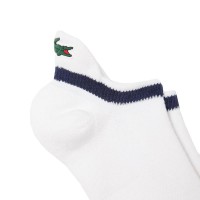 Lacoste Sport Low Cut Socks Navy White 1 Pair