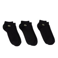 Lacoste Sport Low Cut Socks Black 3 Pairs PADELPOINT Lacoste Sport Low Cut Socks Black 3 Pairs