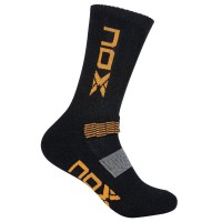 Nox Pro Black Orange Socks 1 Pair - Barata Oferta Outlet