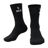 Siux Basic 26 Chaussettes à tige haute noires 3 paires