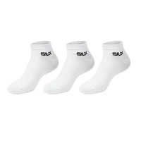 Siux Basic 26 Meias Curtas Brancas 3 pares