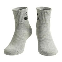 Siux Basic 26 meias cinza até a panturrilha 3 pares