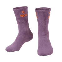 Chaussettes Siux Groove High Shaft Green Purple 2 paires