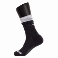 Chaussettes Softee Double Noires Blanches 1 Paire