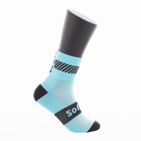 Softee Walk Mid-Calf Socks Blue 1 Pair