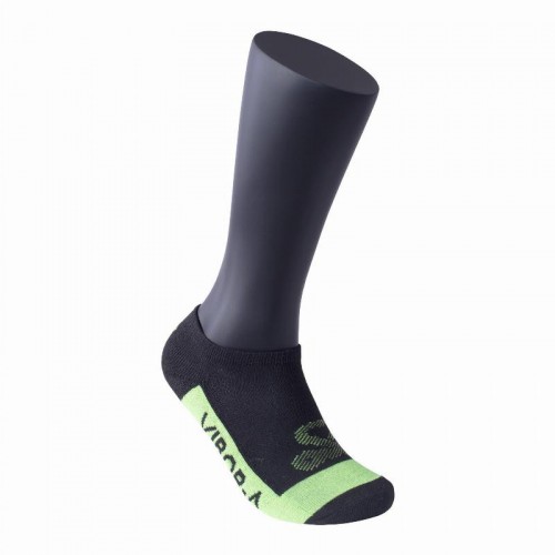 Vibora Invisible Multicolor Black Yellow Socks