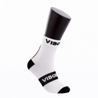 Calcetines Vibora Kait Caña Media Blanco Negro 1 Par - Barata Oferta Outlet