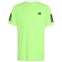 Camiseta Adidas Club 3 Stripes Lucid Limon
