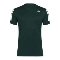 T-shirt vert Adidas Club 3 Stripes Aurora