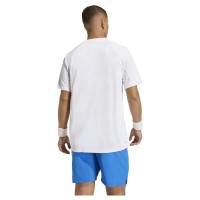 Camiseta branca Adidas Club Graph Climacool