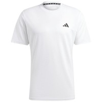 Camiseta Adidas Essentials Base Blanco Negro