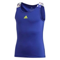 T-shirt Adidas Keyhole Blue Royal Junior PADELPOINT T-shirt Adidas Keyhole Blue Royal Junior