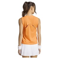 T-shirt féminin orange Adidas Match Pro