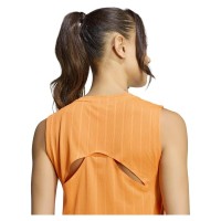 T-shirt féminin orange Adidas Match Pro