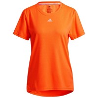 Camiseta Adidas Necessi Naranja Fluor Mujer