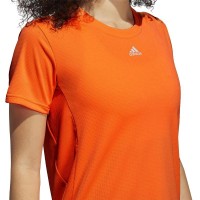 Camiseta Adidas Necessi Naranja Fluor Mujer