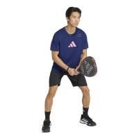 Camiseta Adidas Padel Graphic Azul