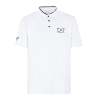 Armani EA7 Ventus 7 Slim Fit Camiseta Armani Branca Azul