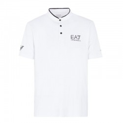 Armani EA7 Ventus 7 Slim Fit Camiseta Armani Branca Azul