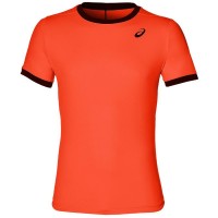 Camiseta Asics Club SS Coral