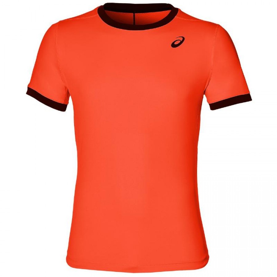 Camiseta Asics Club SS Coral