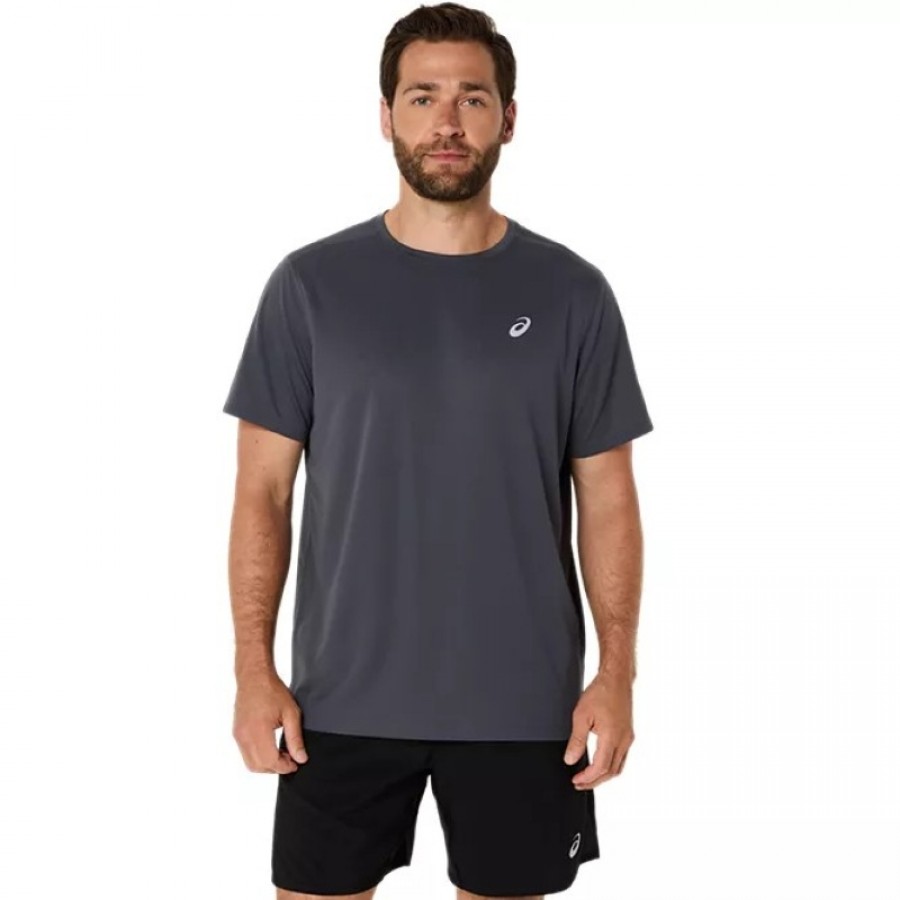 Camiseta Asics Core SS Top Gris Grafito