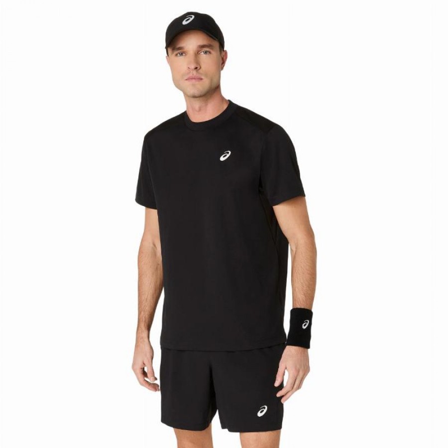 Camiseta Asics Court SS Top Preta