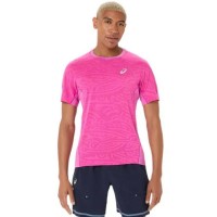 Camiseta Asics Luta SS Top Rosa Sakura