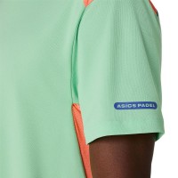 Camiseta Asics Padel Court SS Top Menta Coral