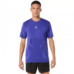 Camiseta Asics Road Sem Costuras SS Top Purpura