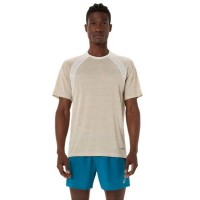 Asics Road SS Top Cream T-Shirt