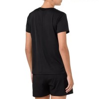 Camiseta Asics Silver Negro Mujer