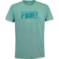 Camiseta Babolat Padel Verde Azulado
